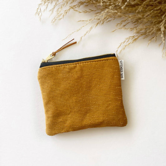 Small Corduroy Pouch